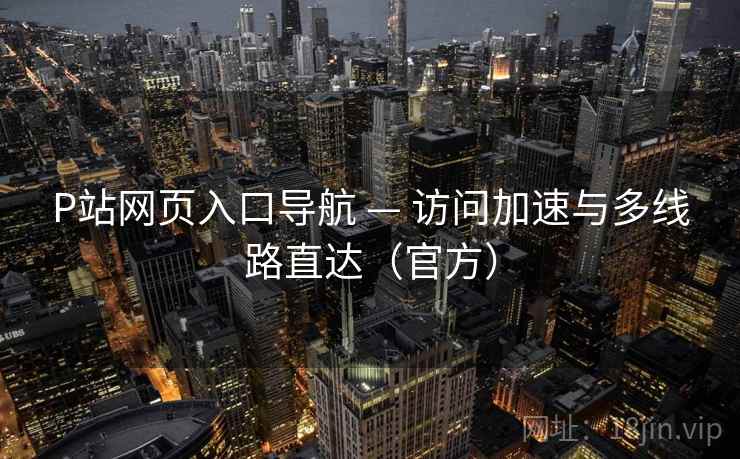 P站网页入口导航 — 访问加速与多线路直达(官方)